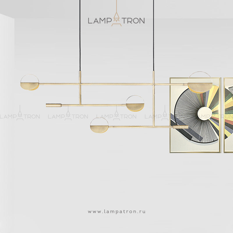 GILIAN Long lighting fixture