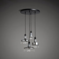 GLOSS TETRA Cascade lighting fixtures