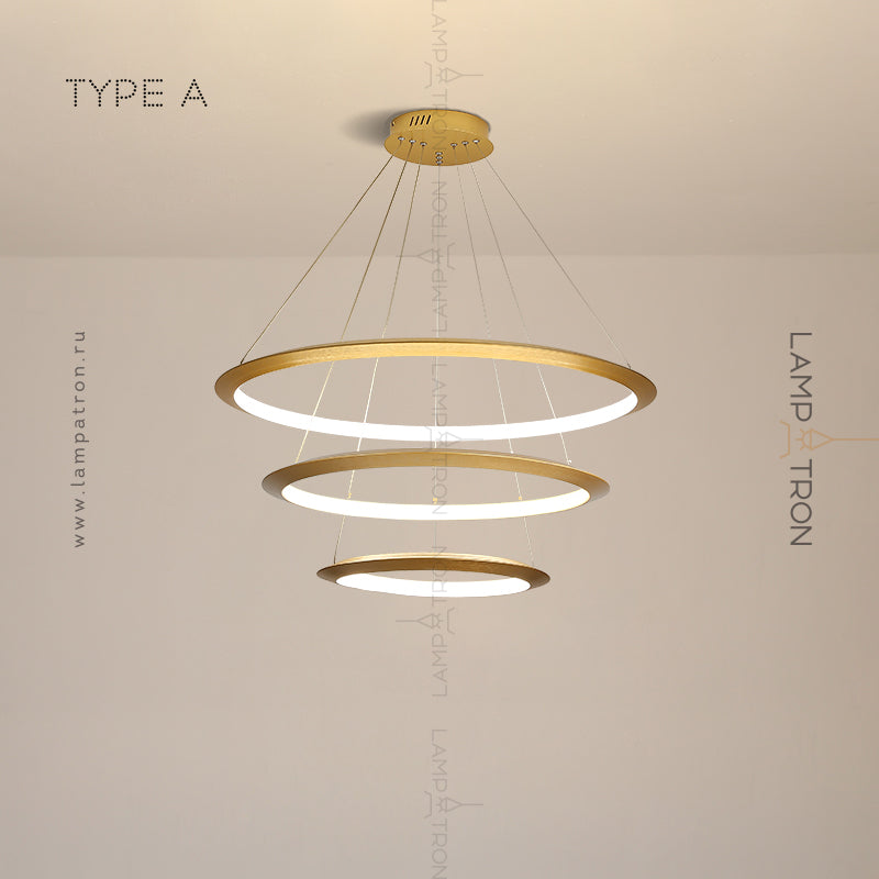 HANDLE Ring lighting fixture