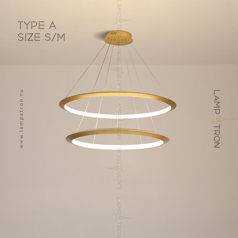 HANDLE Ring lighting fixture