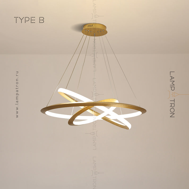 HANDLE Ring lighting fixture