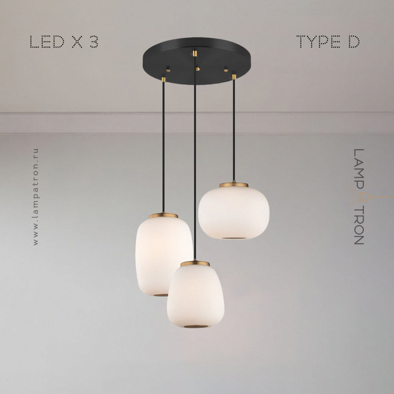 HEMING COMBO Cascade lighting fixtures