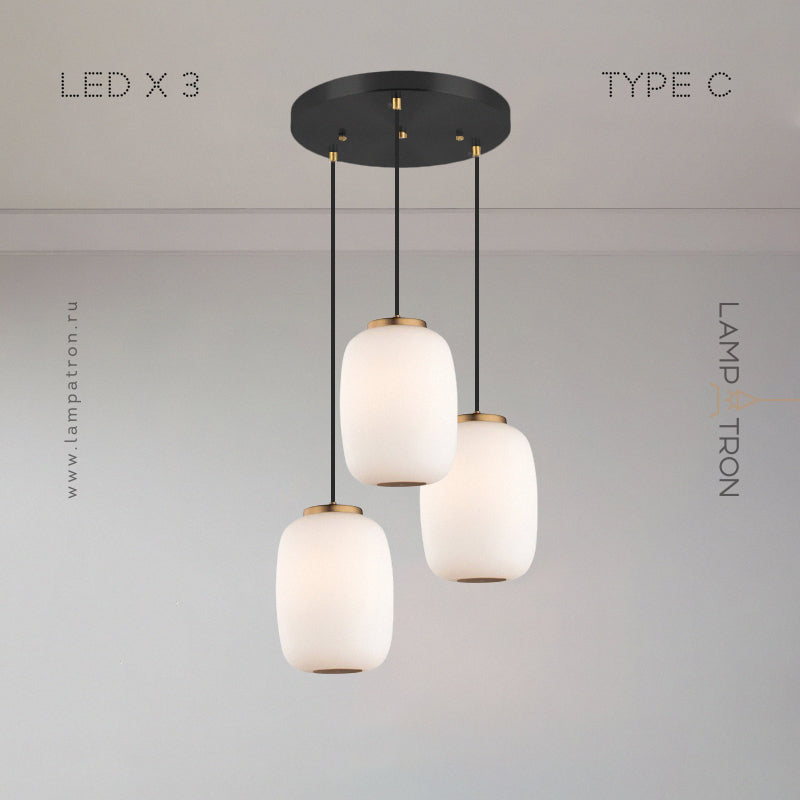 HEMING COMBO Cascade lighting fixtures