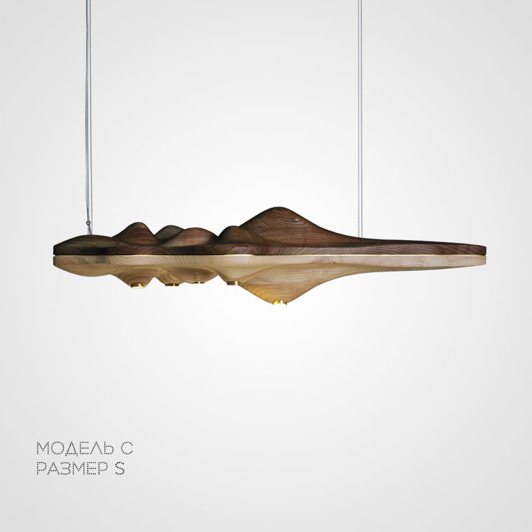 HILLS Long lighting fixture