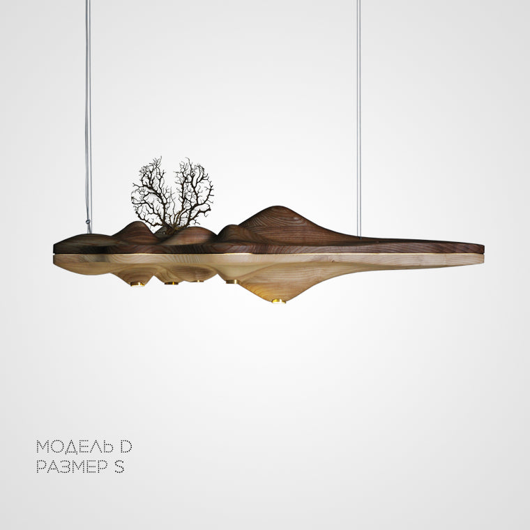 HILLS Long lighting fixture