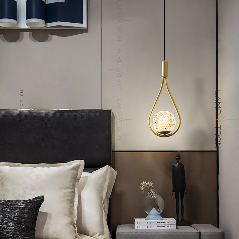 HOOP DROP LUX Pendant light