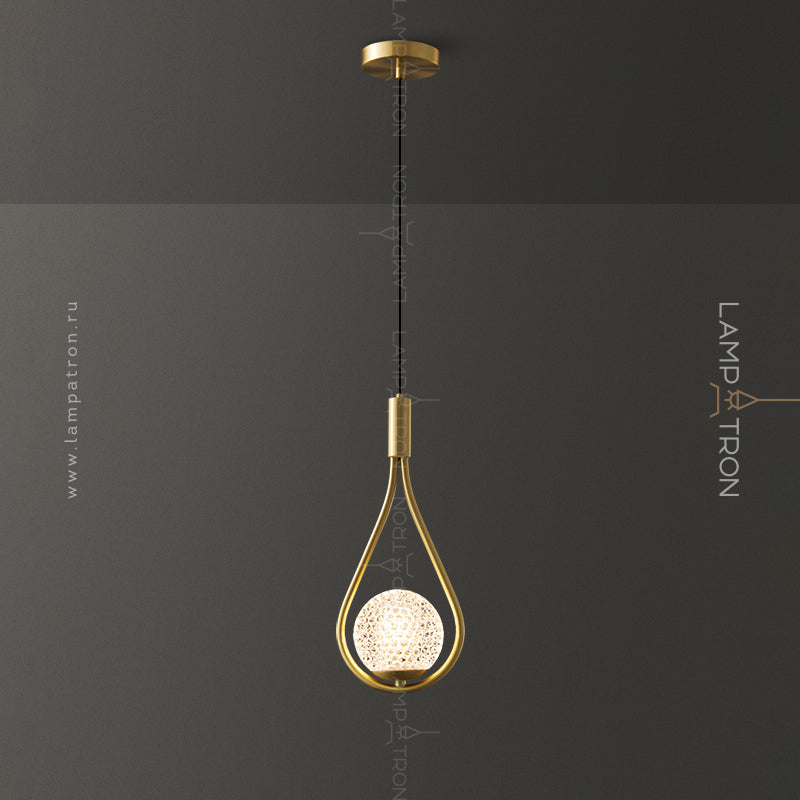 HOOP DROP LUX Pendant light