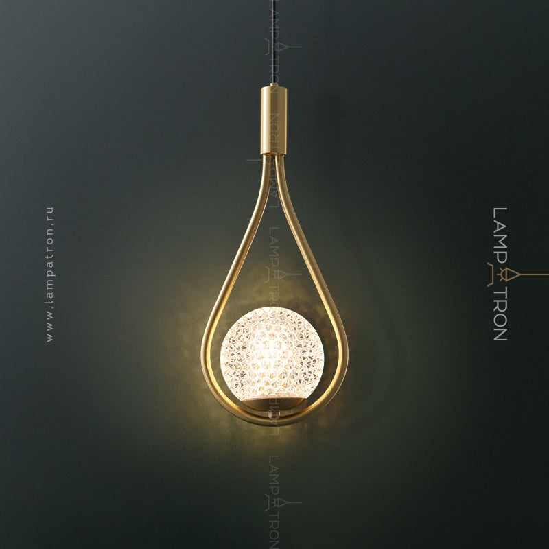 HOOP DROP LUX Pendant light