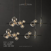 IONA L Long lighting fixture