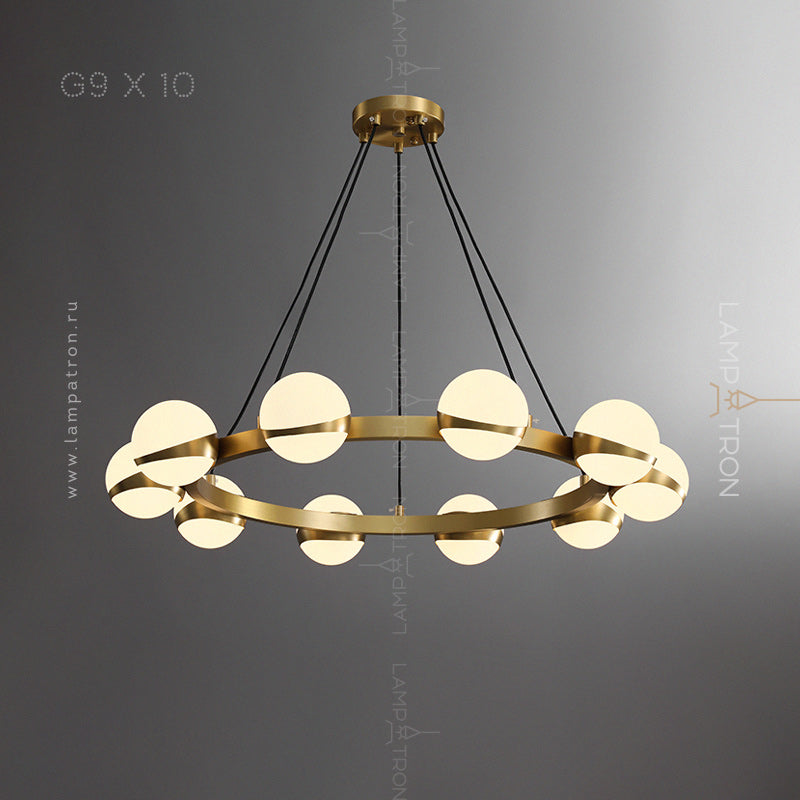 KAIRA CH Ring lighting fixture