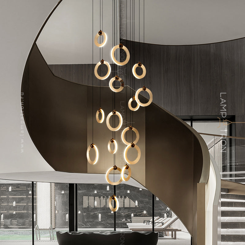 KARI Cascade lighting fixtures