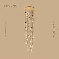 KARI Cascade lighting fixtures