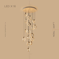 KARI Cascade lighting fixtures