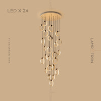 KARI Cascade lighting fixtures