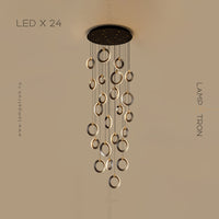 KARI Cascade lighting fixtures