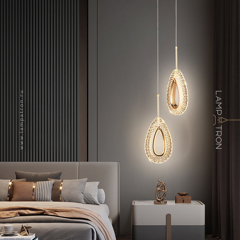 KEZIA C DUO Cascade lighting fixtures