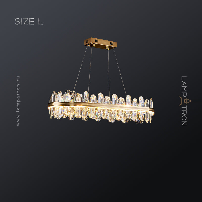 LAURENT LONG Long lighting fixture