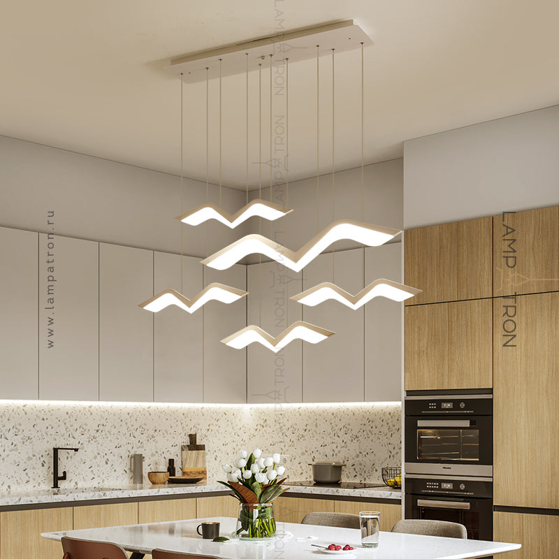 LIESL Cascade lighting fixtures