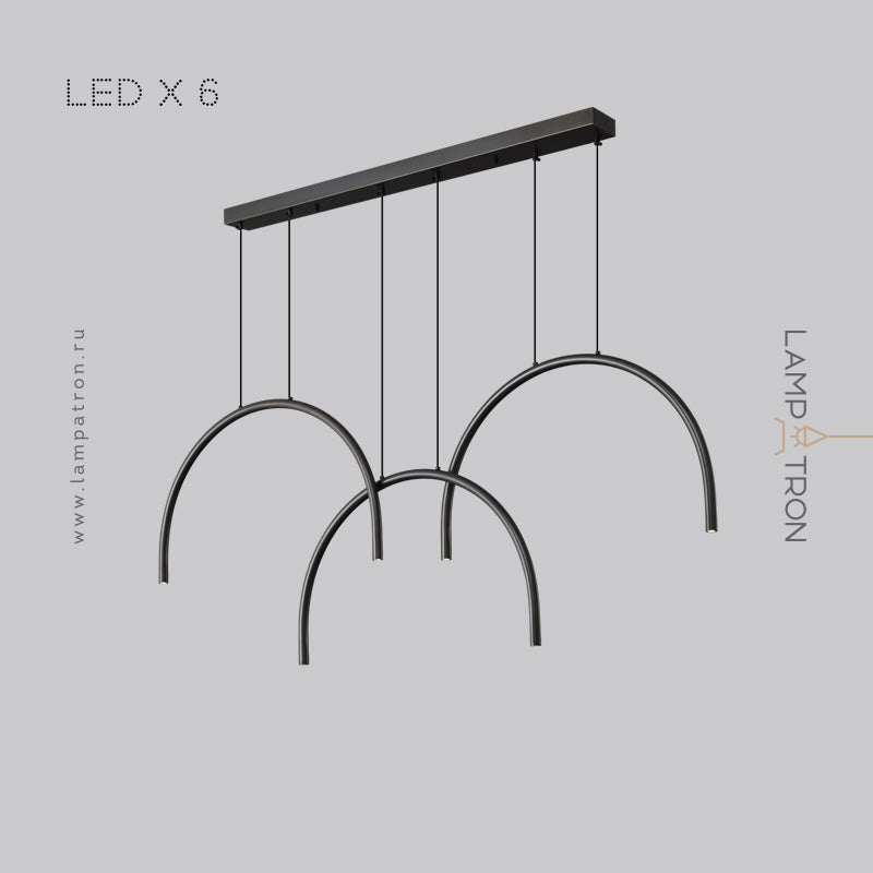 LINNART COMBO Long lighting fixture