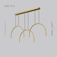 LINNART COMBO Long lighting fixture