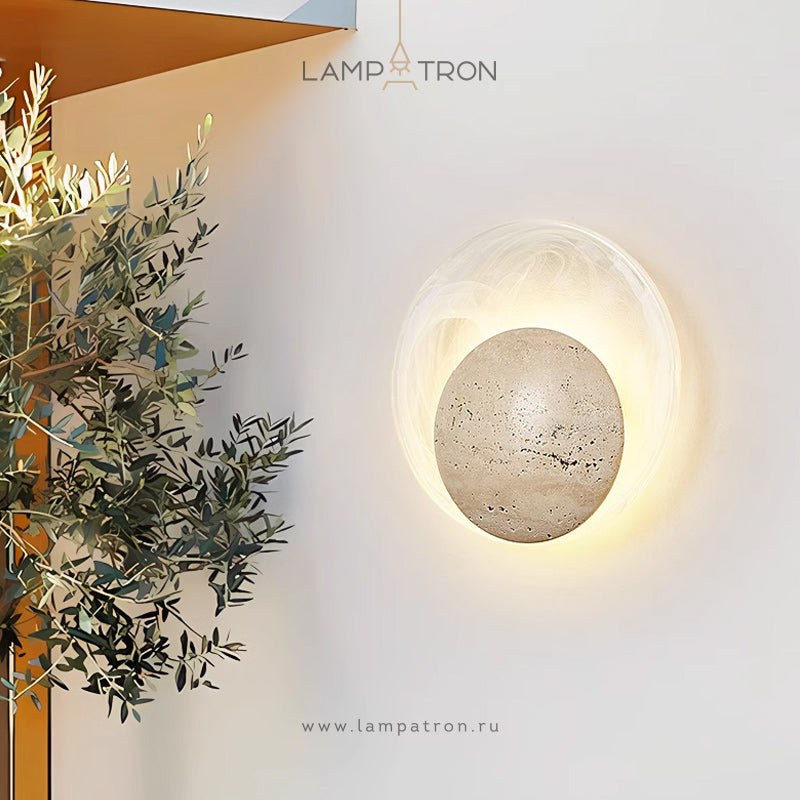 LONA STONE Wall light fixture