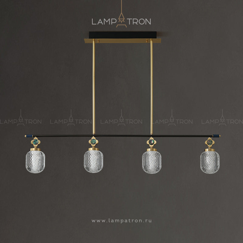 LUARA LONG B Long lighting fixture