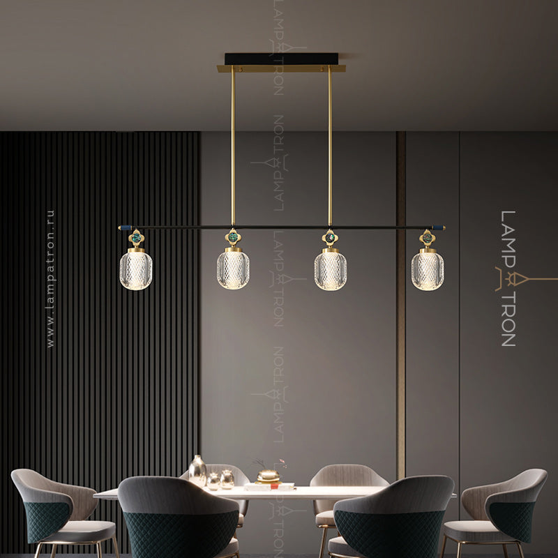 LUARA LONG B Long lighting fixture