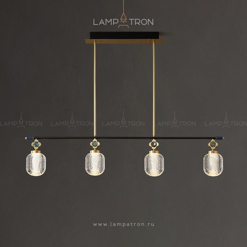 LUARA LONG B Long lighting fixture