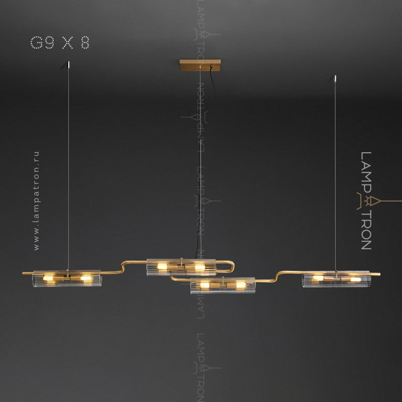 LUCINA LONG Long lighting fixture