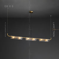 LUCINA LONG Long lighting fixture