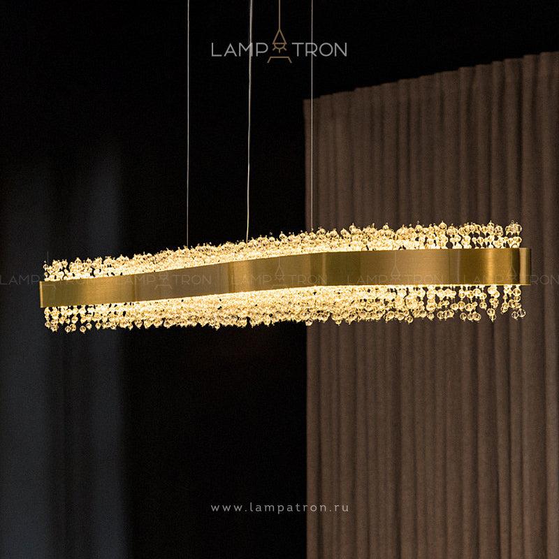 LUSINE Long lighting fixture