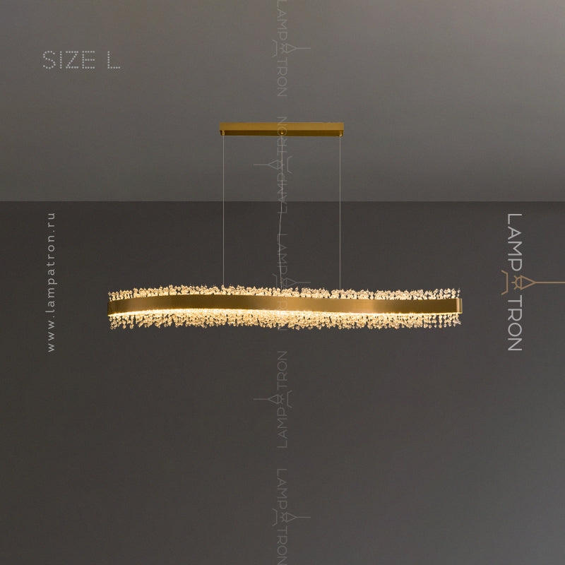 LUSINE Long lighting fixture