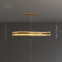 LUSINE Long lighting fixture