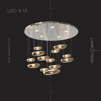 MANNA Cascade lighting fixtures