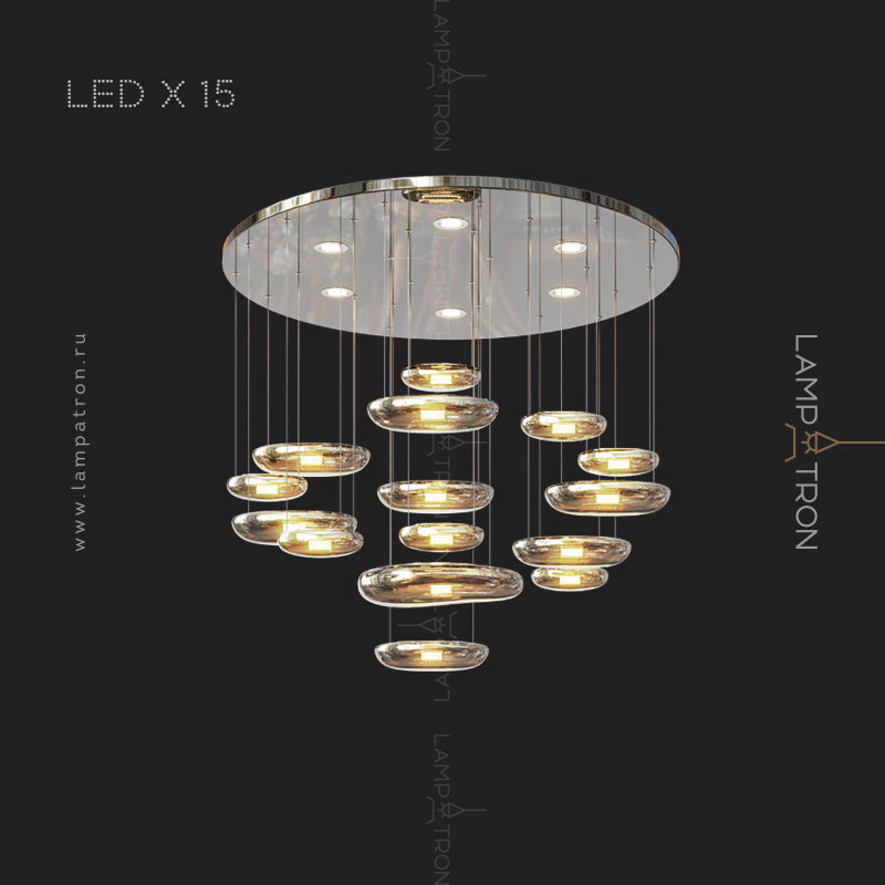 MANNA Cascade lighting fixtures