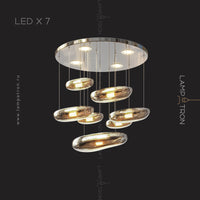 MANNA Cascade lighting fixtures