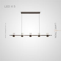 MEDVIN LONG Long lighting fixture