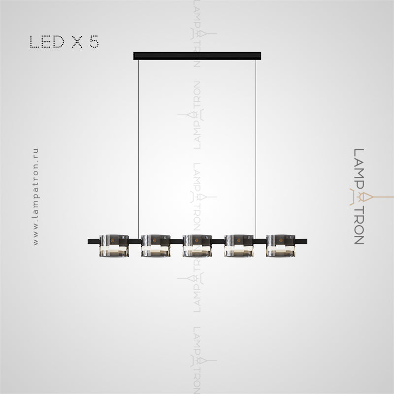 NICOLETTA B LONG Long lighting fixture