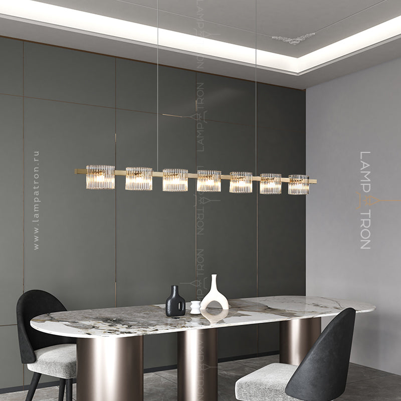 NICOLETTA LONG Long lighting fixture