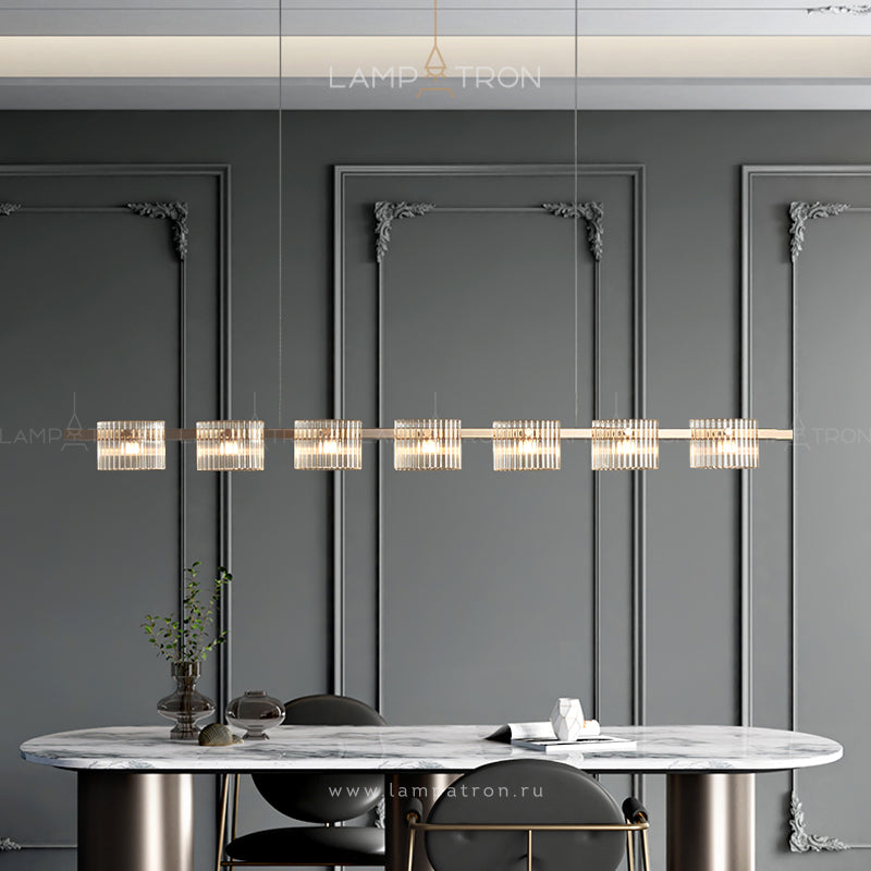 NICOLETTA LONG Long lighting fixture