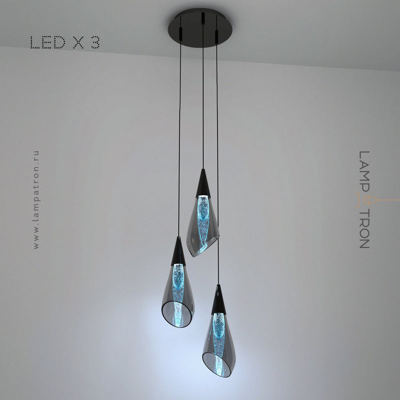 NIKA COMBO Cascade lighting fixtures