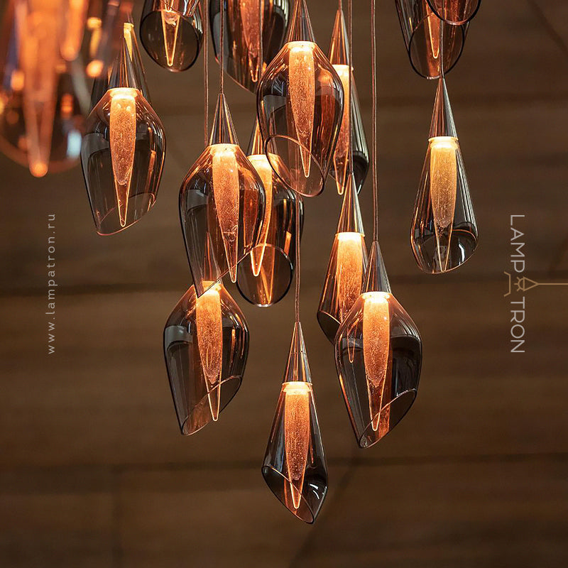 NIKA COMBO Cascade lighting fixtures