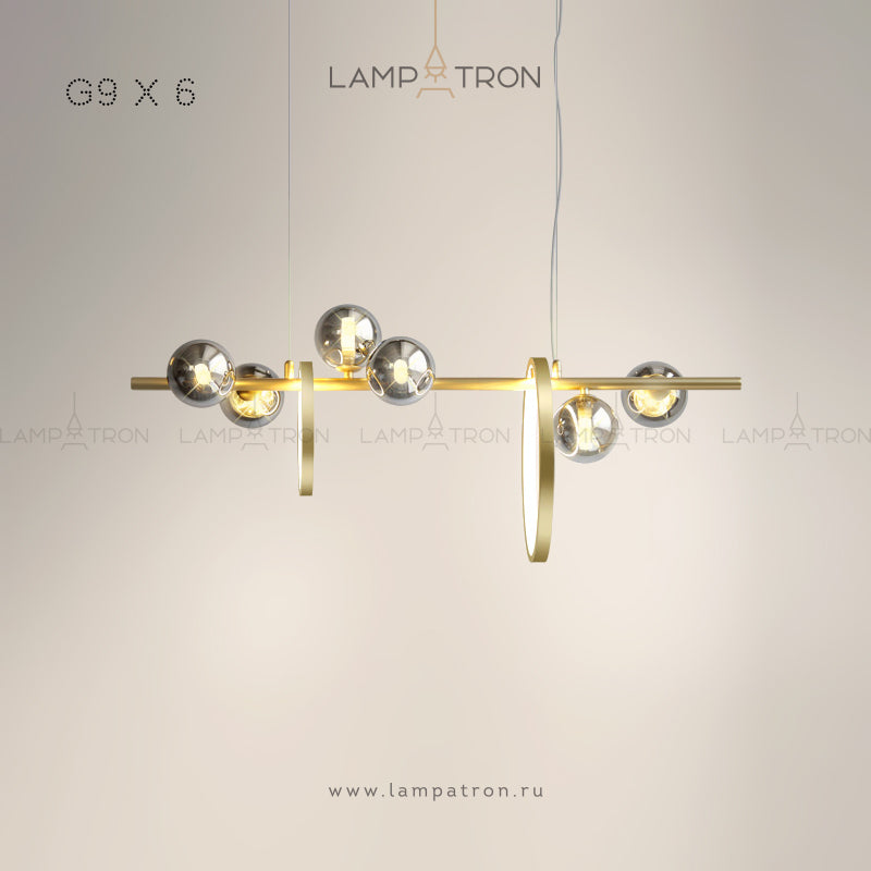 NILMA Long lighting fixture