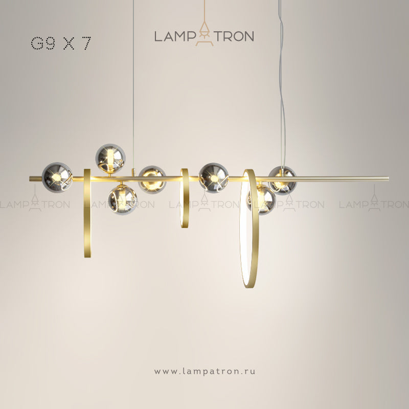 NILMA Long lighting fixture