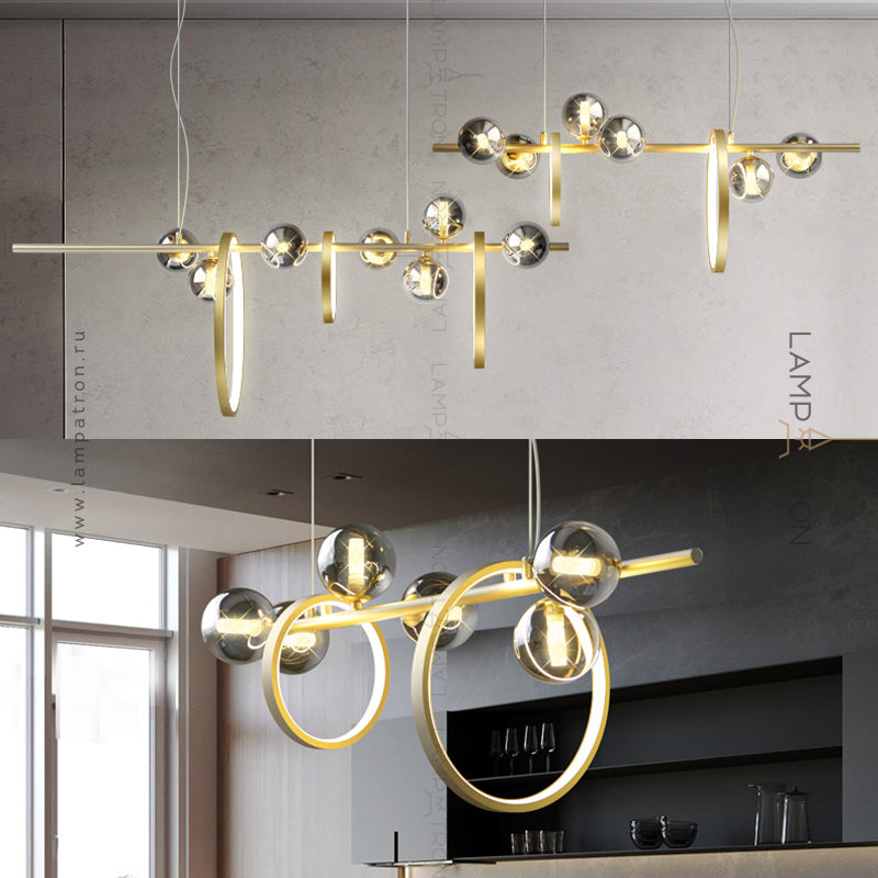 NILMA Long lighting fixture