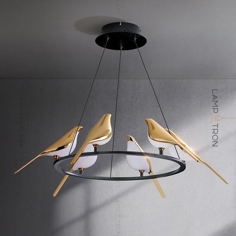 NOMI CH Ring lighting fixture