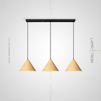 NOOMI TRIO Cascade lighting fixtures