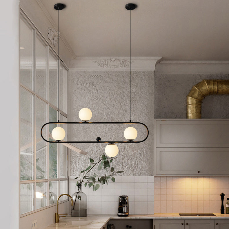 HOOP L Long lighting fixture