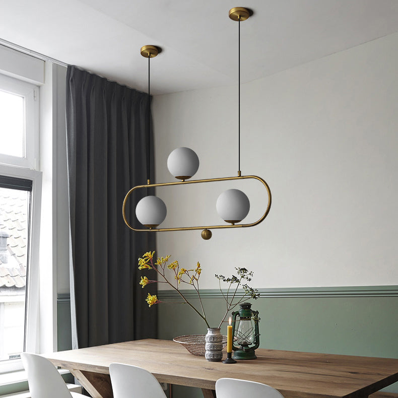 HOOP L Long lighting fixture