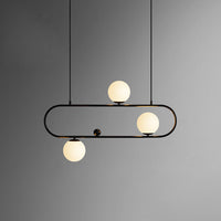 HOOP L Long lighting fixture